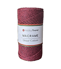 HOBBY TREND GLİTTER COTTON MAKROME 110B