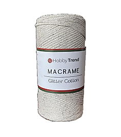 HOBBY TREND GLİTTER COTTON MAKROME 30-S