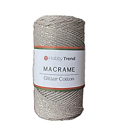 HOBBY TREND GLİTTER COTTON MAKROME 040LG