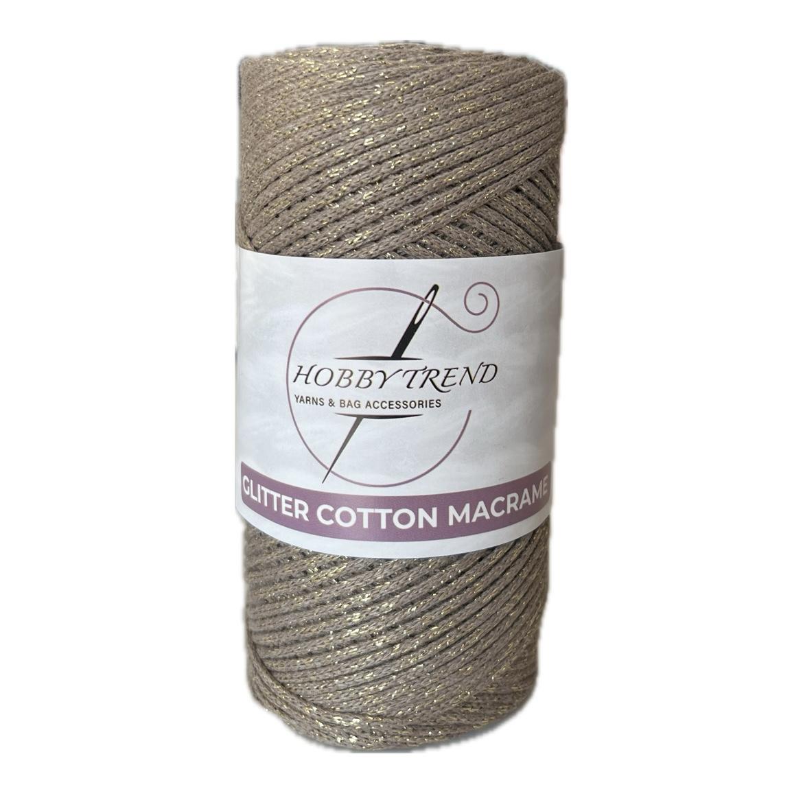 HOBBY TREND GLİTTER COTTON MAKROME 07