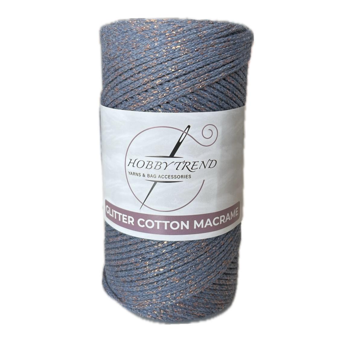 HOBBY TREND GLİTTER COTTON MAKROME 08