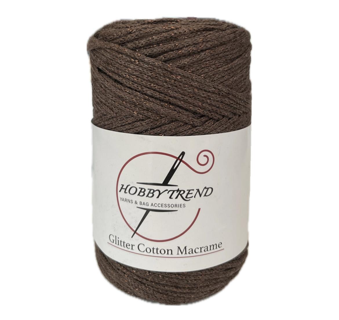 HOBBY TREND GLİTTER COTTON MAKROME 136