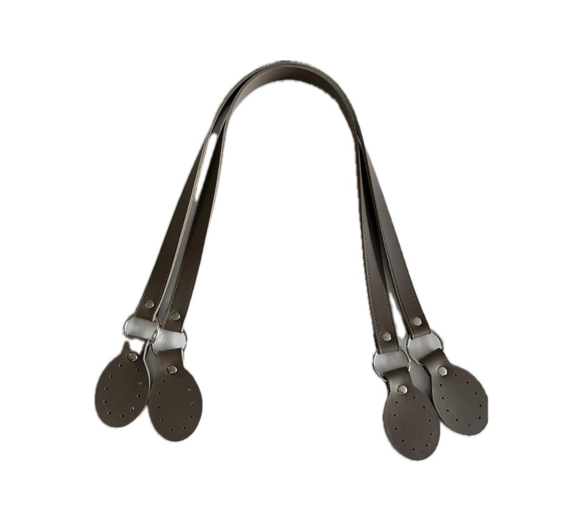 İKİLİ KULAKLI DERİ SAP - vizon